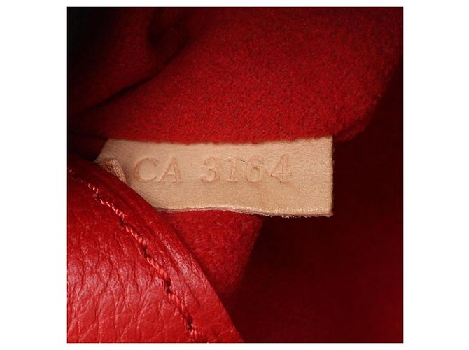 Borsa 2-Way Louis Vuitton Pallas Marrone Rosso Monogramma - vista 5