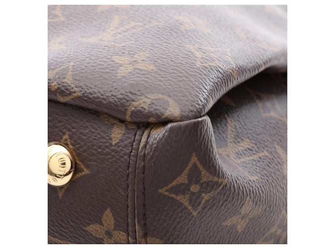 Borsa 2-Way Louis Vuitton Pallas Marrone Rosso Monogramma - vista 9