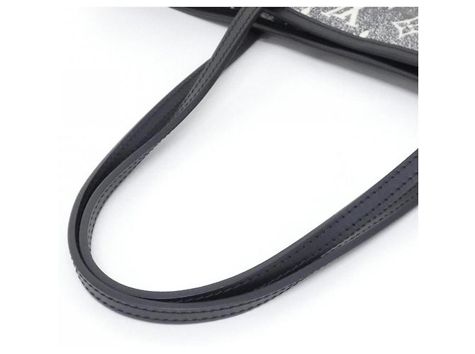 Borsa Louis Vuitton Monogram Jacquard Denim Neverfull MM Grigio - vista 5