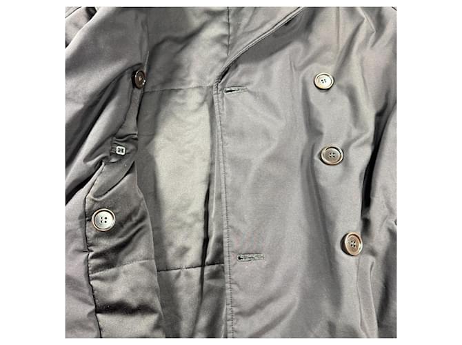 Max Mara Abrigo Cruzado Acolchado Marrón oscuro - vista 5