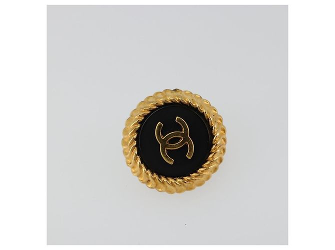 Chanel CC Clip On Metal D'oro - vista 6
