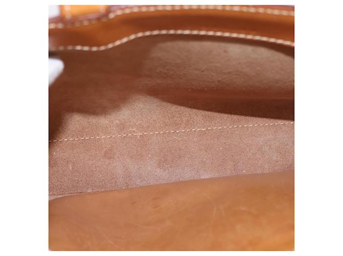 Céline Borsa Celine in pelle Marrone - vista 5
