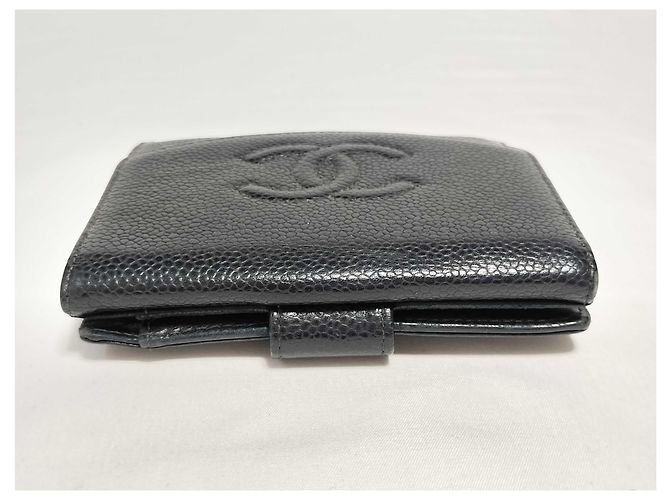 Chanel Timeless CC Bifold Wallet Caviar Black - vista 6