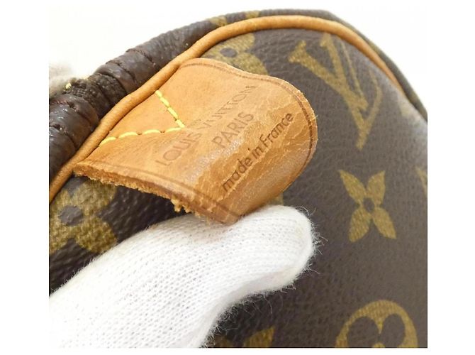 Louis Vuitton Monogram Speedy Boston Tasche Braun - Ansicht 4