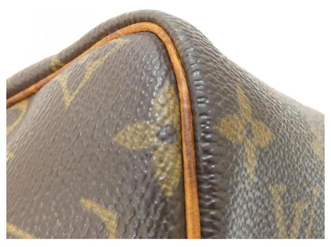 Borsa Boston Louis Vuitton Monogram Speedy Marrone - vista 2
