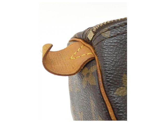 Borsa Boston Louis Vuitton Monogram Speedy Marrone - vista 4