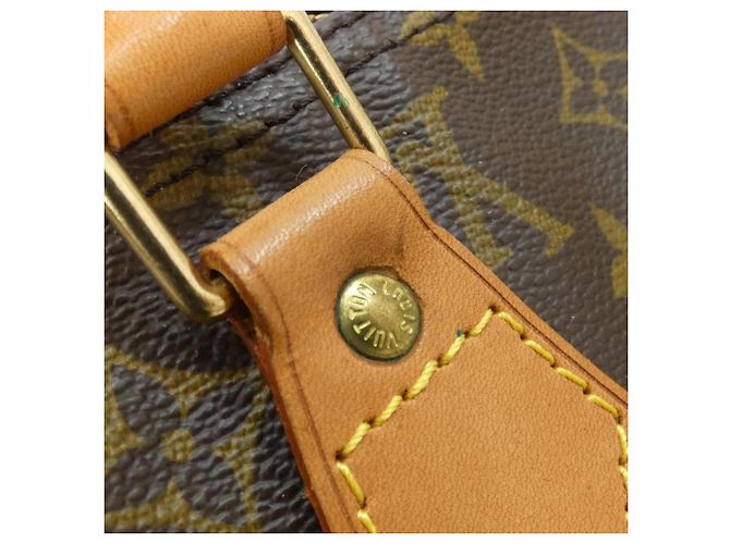 Borsa Boston Louis Vuitton Monogram Speedy Marrone - vista 6
