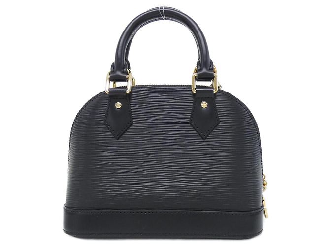 Borsa Louis Vuitton Epi Alma BB Nero - vista 2