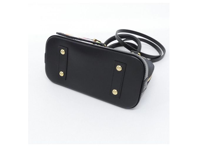 Borsa Louis Vuitton Epi Alma BB Nero - vista 3