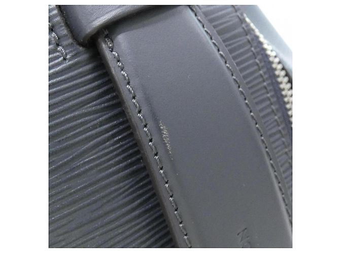 Borsa a Spalla Louis Vuitton Epi Noe Marin M51068 Blu - vista 7