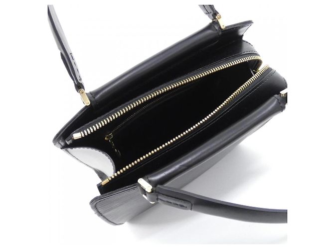 Borsa Louis Vuitton Epi Figari PM M52012 Nero - vista 8
