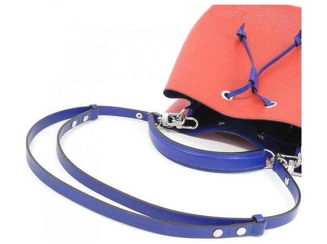 Néonoé Borsa a Spalla Louis Vuitton Epi Neo Noe M54365 Rosso - vista 9
