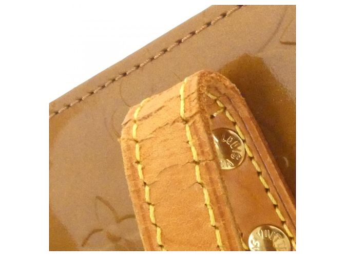 Borsa Louis Vuitton Vernis Lead MM M91143 Bronzo - vista 7