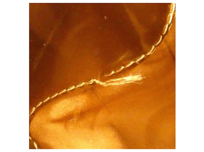 Borsa Louis Vuitton Vernis Lead MM M91143 Bronzo - vista 9