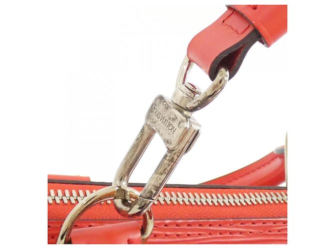 Borsa Louis Vuitton Epi Alma PM Rosso - vista 8