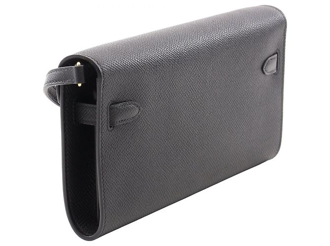 Hermès Borsa a tracolla Hermes Kelly To Go Nero - vista 2