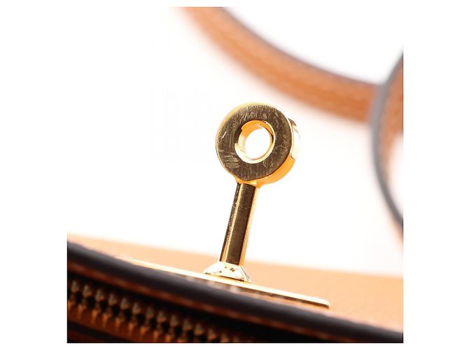 Hermès Borsa a tracolla Hermes Kelly To Go Marrone - vista 10