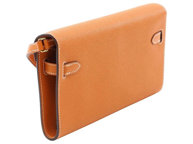Hermès Borsa a tracolla Hermes Kelly To Go Marrone - vista 2