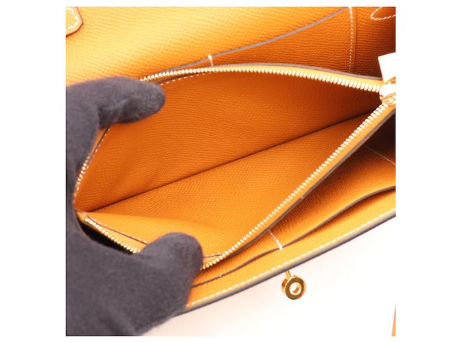Hermès Borsa a tracolla Hermes Kelly To Go Marrone - vista 4