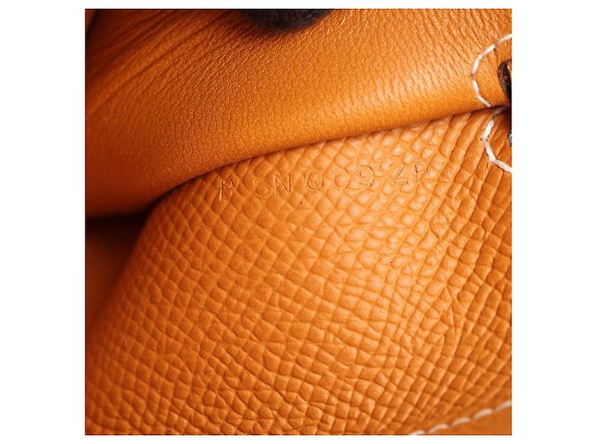 Hermès Borsa a tracolla Hermes Kelly To Go Marrone - vista 6