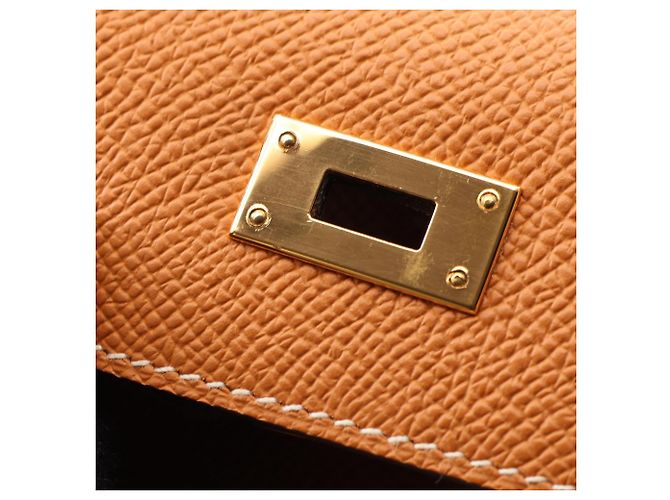 Hermès Borsa a tracolla Hermes Kelly To Go Marrone - vista 8