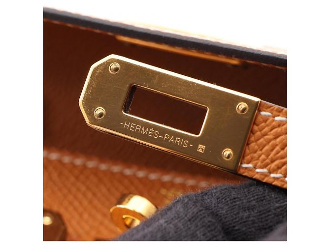 Hermès Borsa a tracolla Hermes Kelly To Go Marrone - vista 9