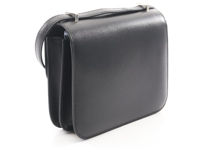 Hermès Borsa a tracolla Hermes Constance 3 Mini in pelle di vitello nera Nero - vista 2