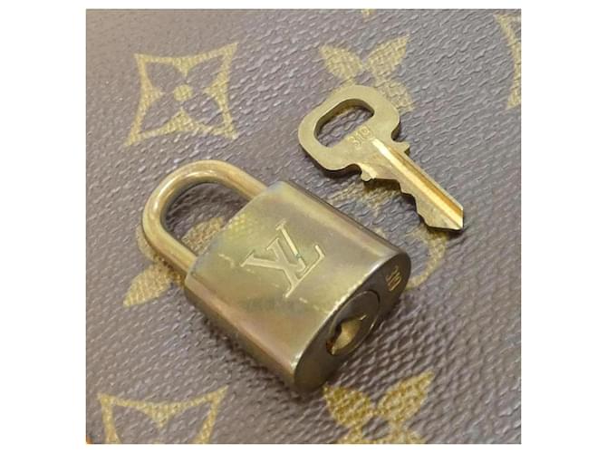 Borsa Louis Vuitton Monogram Keepall Marrone - vista 3