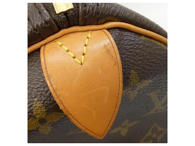 Borsa Louis Vuitton Monogram Keepall Marrone - vista 5