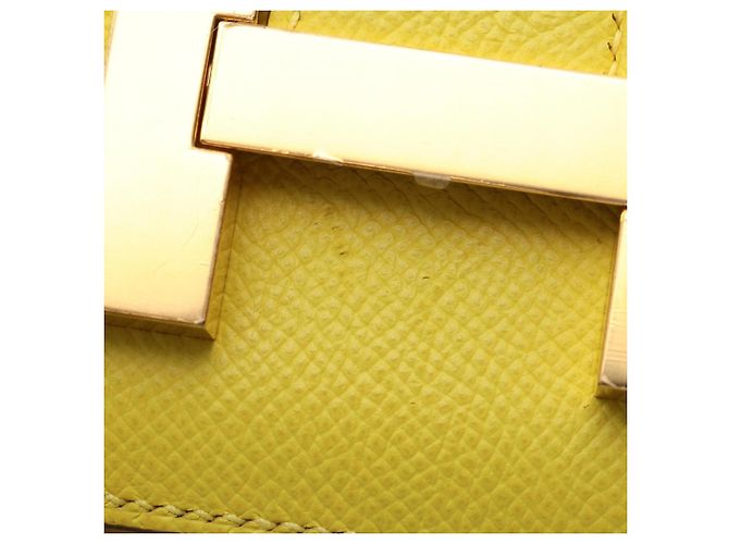 Hermès Hermes Constance 3 Mini Schultertasche Golden Gelb - Ansicht 6