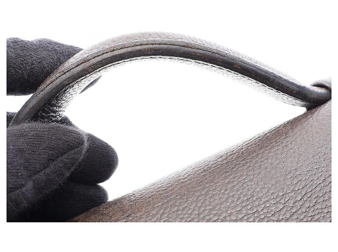 Hermès Hermes Sac à Dépêches 38 Business Bag Marrone - vista 10
