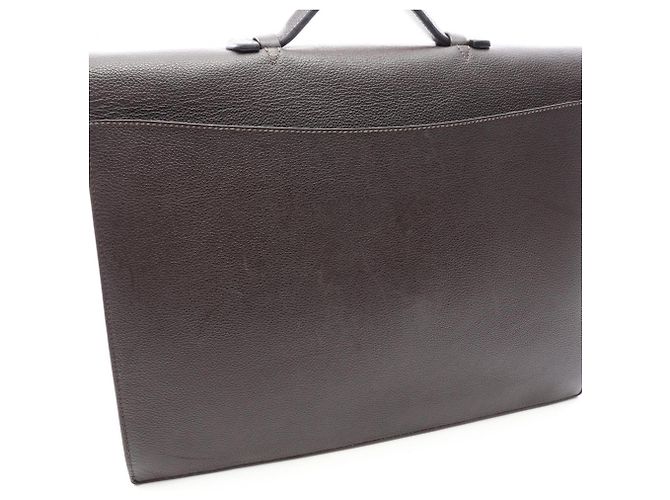Hermès Hermes Sac à Dépêches 38 Business Bag Marrone - vista 14