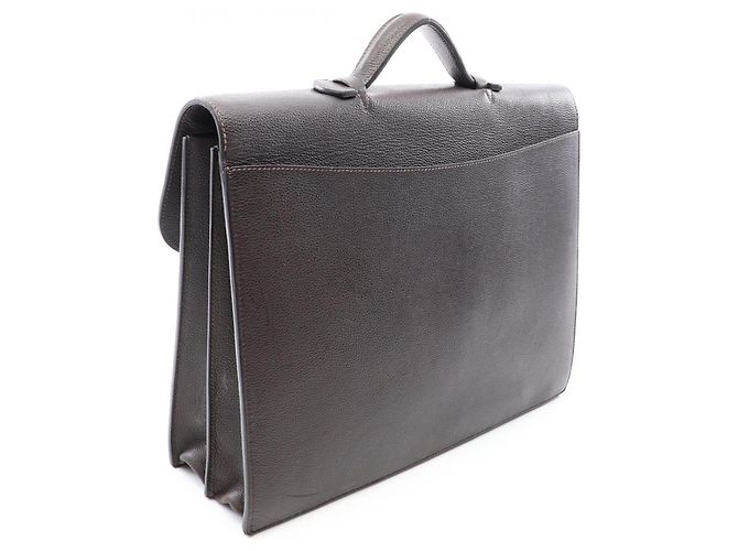 Hermès Hermes Sac à Dépêches 38 Business Bag Marrone - vista 2