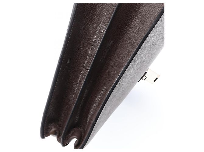 Hermès Hermes Sac à Dépêches 38 Business Bag Marrone - vista 6