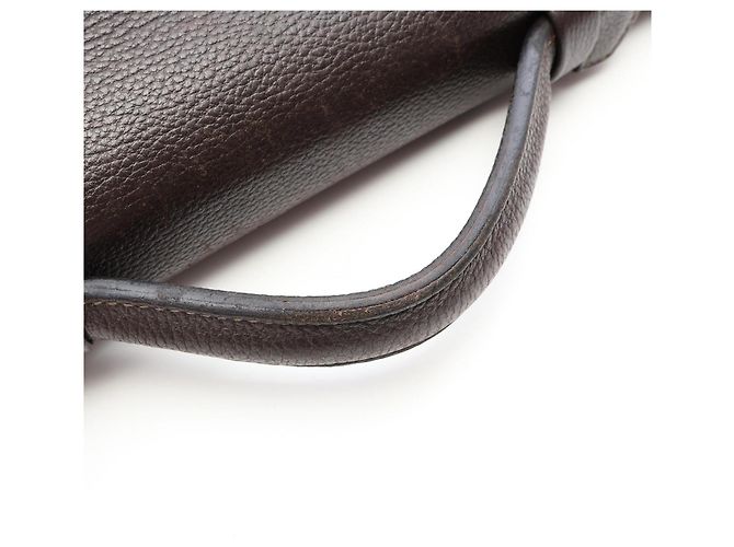 Hermès Hermes Sac à Dépêches 38 Business Bag Marrone - vista 9