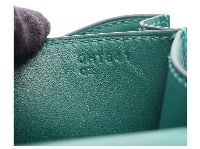 Hermès Hermes Constance 3 Mini Schultertasche Grün - Ansicht 5