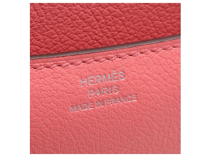 Hermès Bolso de hombro Hermes Constance 3 Mini Rosa - vista 4