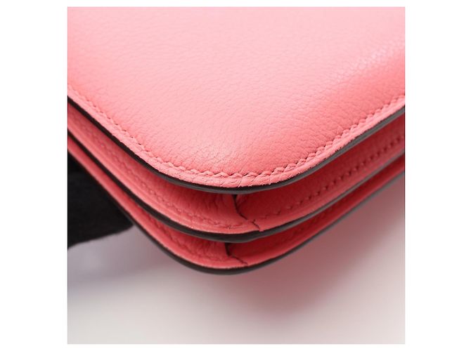 Hermès Bolso de hombro Hermes Constance 3 Mini Rosa - vista 6