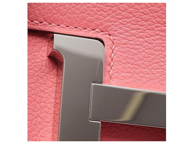 Hermès Bolso de hombro Hermes Constance 3 Mini Rosa - vista 9