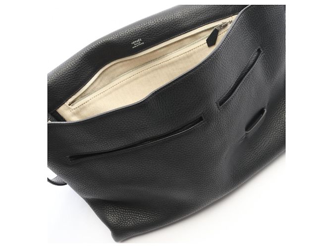 Hermès Hermes Sac Alfred 35 Shoulder Bag Nero - vista 12