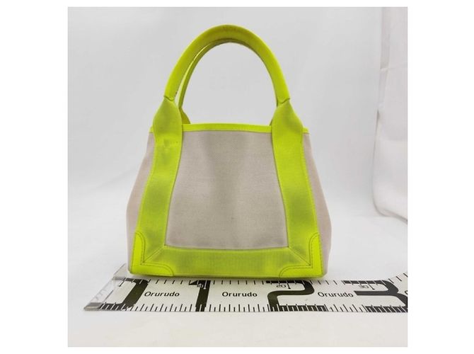 Borsa Balenciaga Beige e Giallo - vista 2