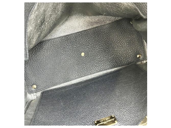 Borsa a tracolla Salvatore Ferragamo Gancini 21 F074 Nero - vista 7