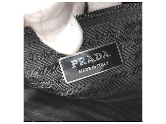 Borsa a Spalla Prada Triangle BT0520 Nero - vista 8