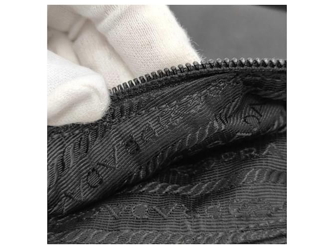 Borsa a Spalla Prada Triangle BT0520 Nero - vista 9