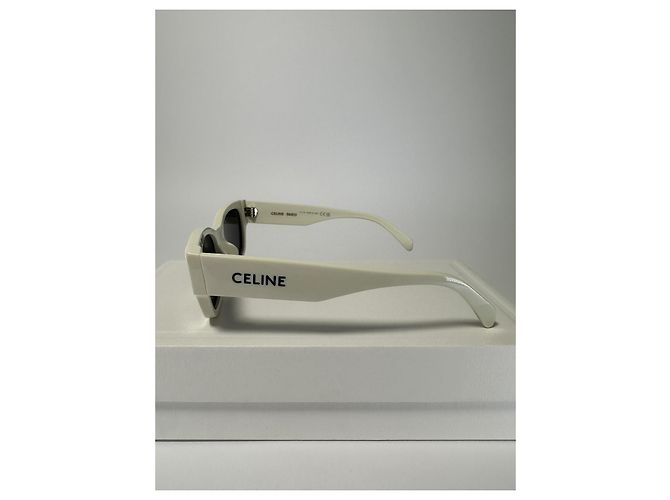 Céline Gafas de sol Celine CL40197U 25A Marfil Talla 54 (Set completo) Nuevo/Original Blanco - vista 4
