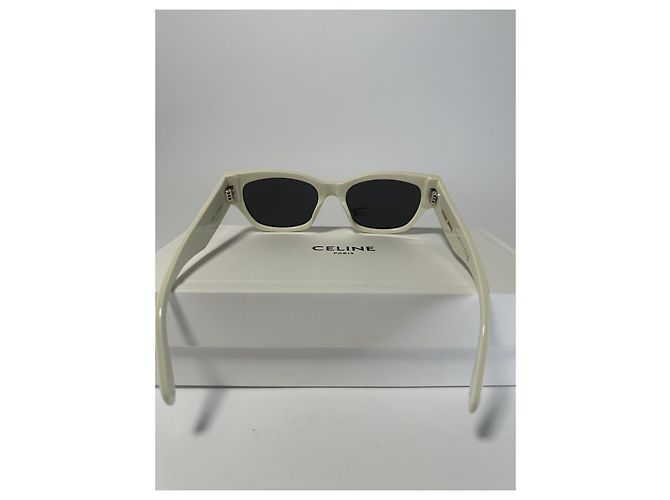 Céline Gafas de sol Celine CL40197U 25A Marfil Talla 54 (Set completo) Nuevo/Original Blanco - vista 5