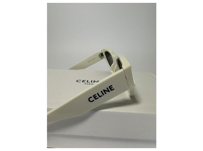 Céline Gafas de sol Celine CL40197U 25A Marfil Talla 54 (Set completo) Nuevo/Original Blanco - vista 6