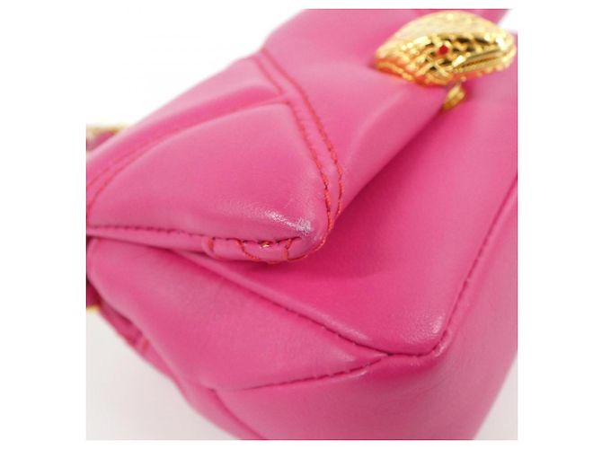 Bulgari Borsa a Spalla Bvlgari SERPENTI CABOCHON Rosa - vista 3