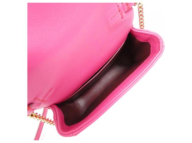 Bulgari Borsa a Spalla Bvlgari SERPENTI CABOCHON Rosa - vista 8