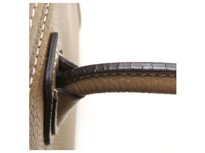Céline Borsa Celine Luggage Nano Shopper Grigio - vista 14